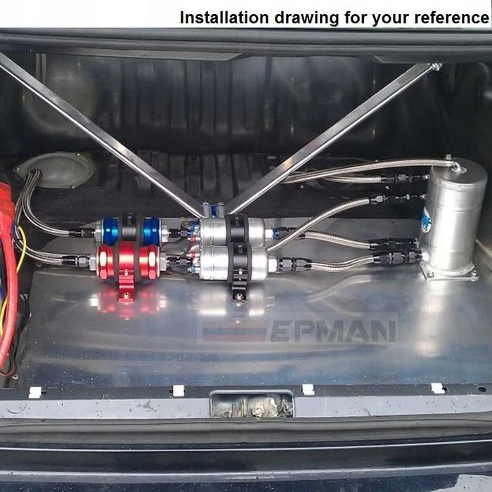 Pompa Paliwa Epman Hp 044 Czarna Walbro Bosch E85