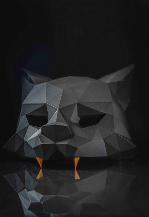 Maska Czarnej Pantery - Idealna na Halloween