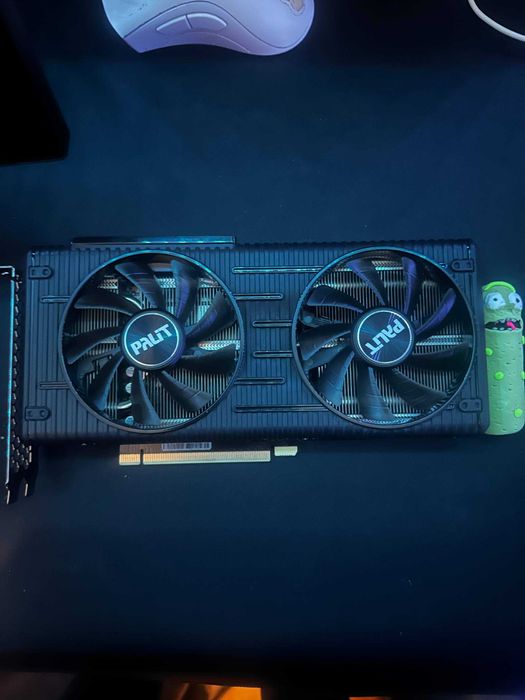 Видеокарта Palit GeForce RTX 3060 Ti Dual, 8 Gb samsung