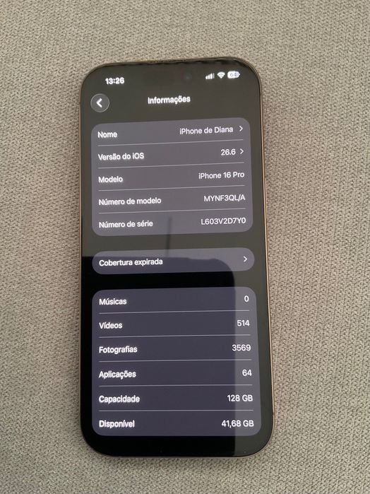 iPhone 16 pro 128gb