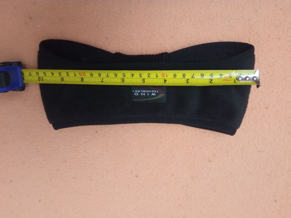 Пов'язка на голову флісова, спортивна