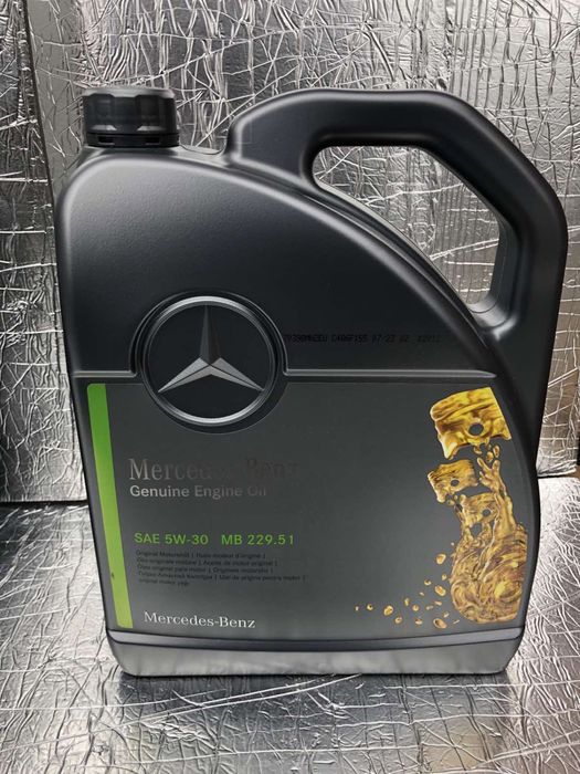 Масло mercedes 5w40 5w30/Mercedes 5w40 5л -2065/Mercedes 229.51 -2089