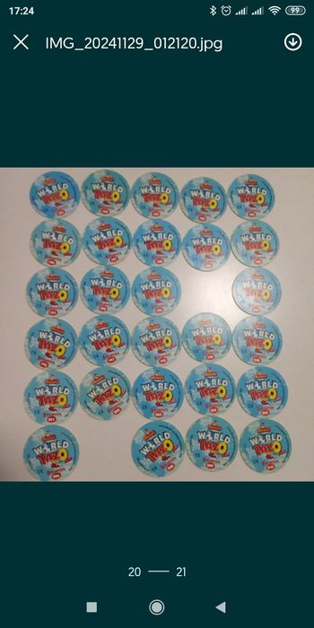 Matutano Panrico Tazos Tiny Toon Tweenies