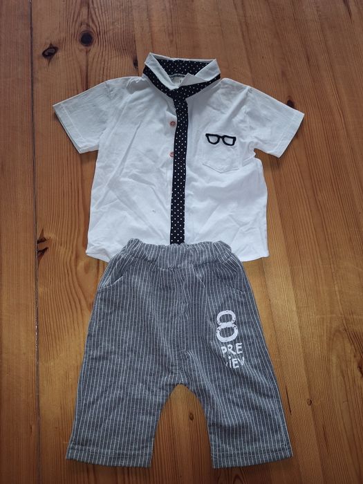 Koszula + spodnie chłopięce 86/92