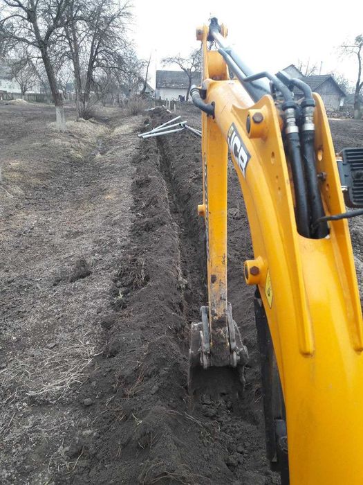 Послуги міні-ескаватора. Новояворівськ. Яворів. Львів