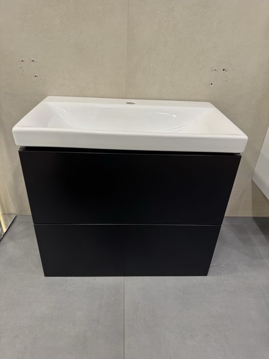 Zestaw szafka z umywalką 64 czarny