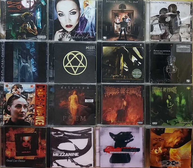 музыкальные компакт диски CD 70е 80е-90е разных стилей ROCK