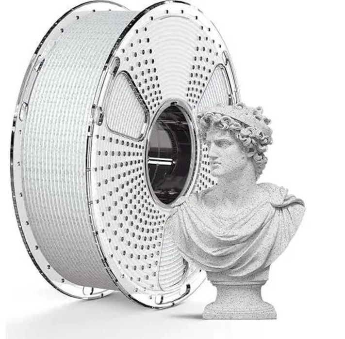 Пластик, филамент SUNLU High speed PLA Marble, високошвидкісний