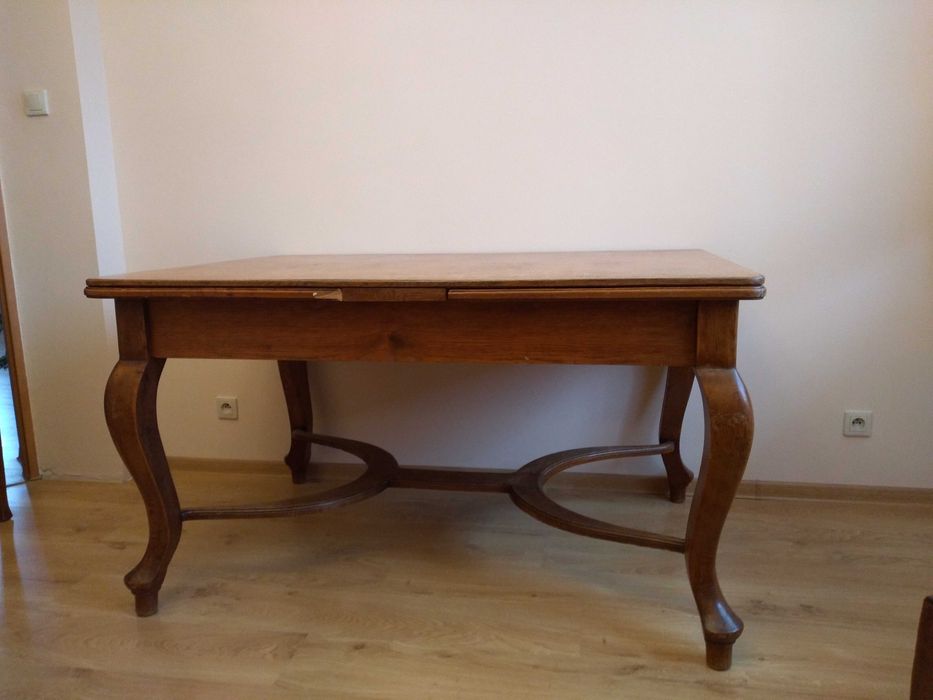 zabytkowy stół + krzesła