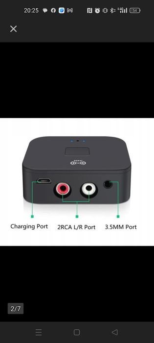 BLS-B11 odbiornik audio HiFi Bluetooth 5.0 NFC