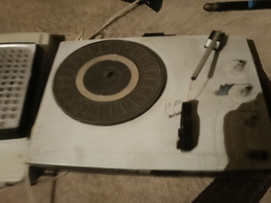2 gira discos vintage