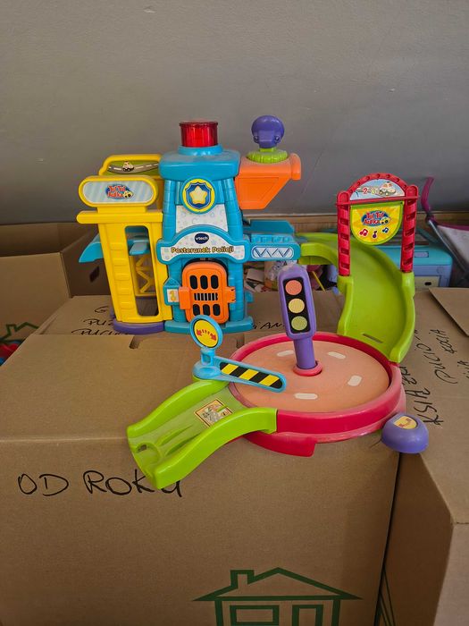 VTech garaż i posterunek policji