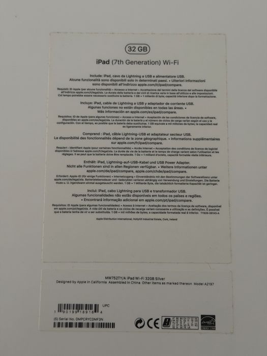 Ipad Apple 32 GB - excelente estado
