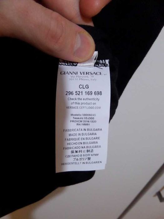 VERSACE collection POLO t-shirt TOP MILANO Oryginał meduza UNIKAT XL