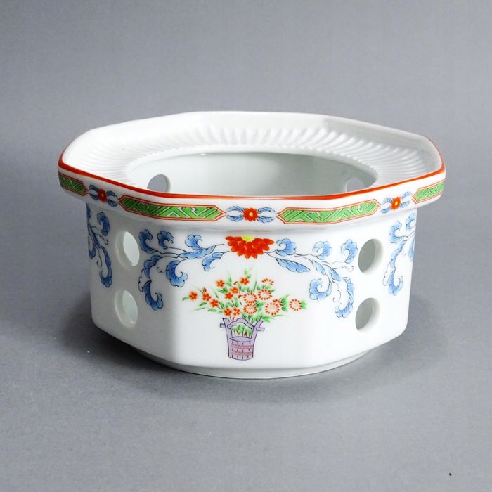 japonia porcelanowy podgrzewacz stołowy tealight kabuki