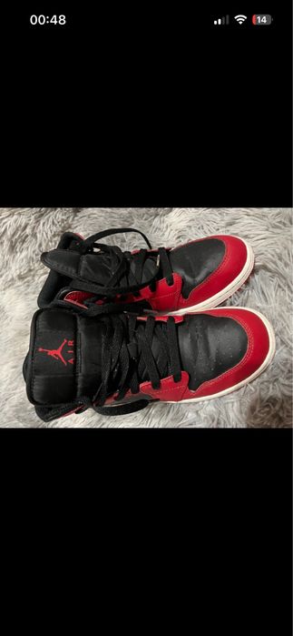 Air Jordan 1 unisex sneakersy wysokie