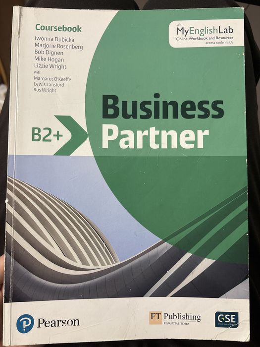 Business Partner B2+ Coursebook Pearson
