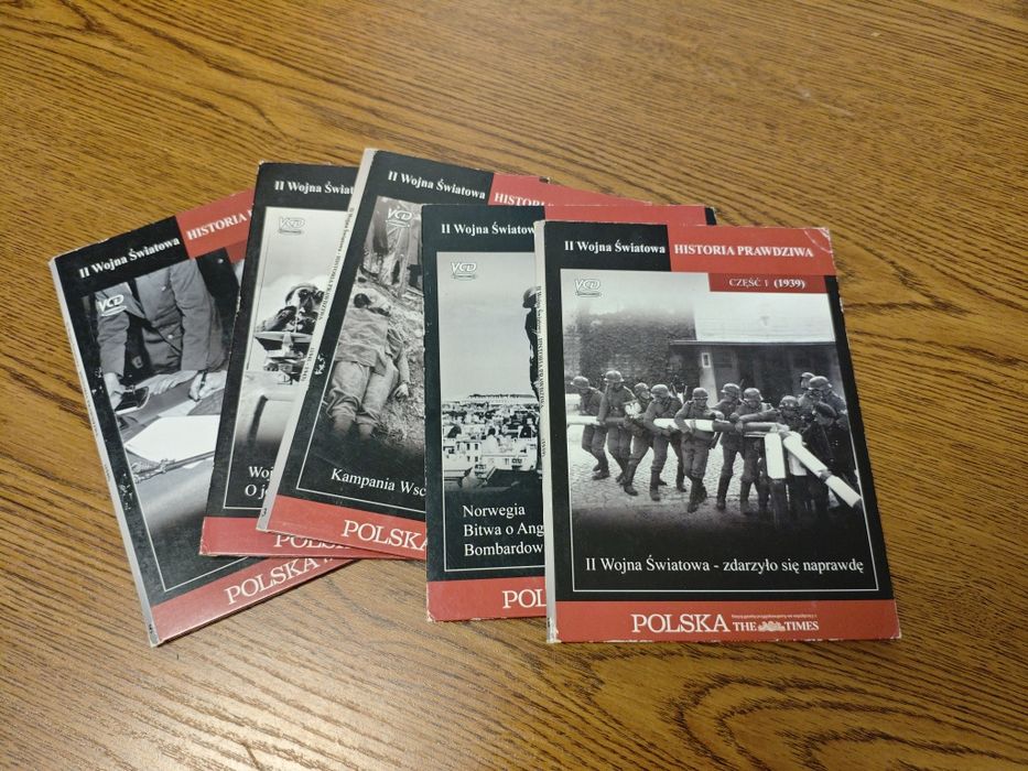 II wojna światowa - historia prawdziwa VCD Komplet