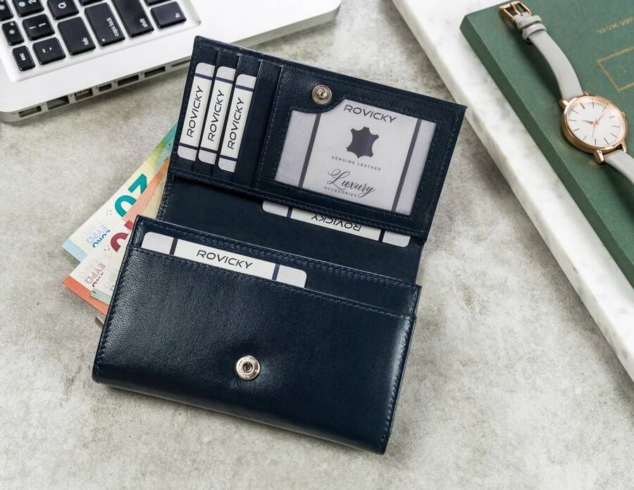 duży portfel damski ze skóry naturalnej - 4u cavaldi