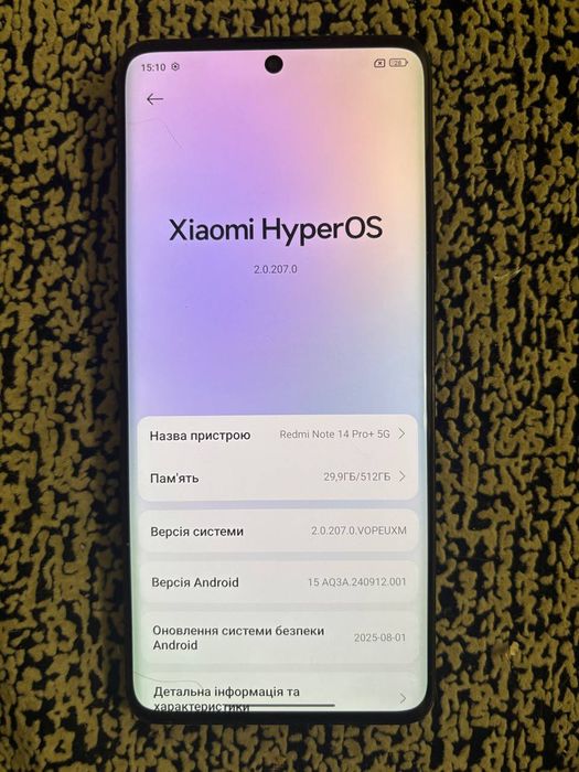 Xiaomi Redmi Note 14 Pro+ 5G