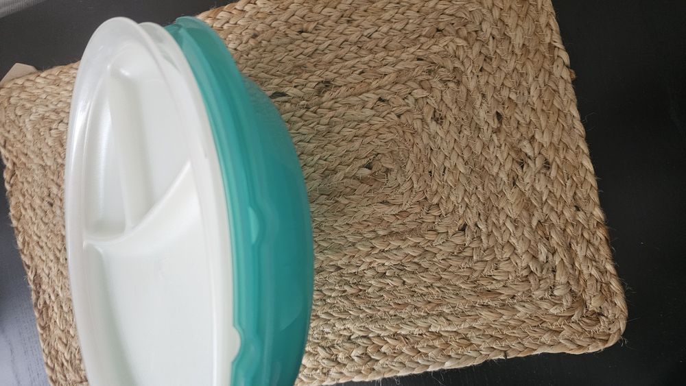 Prato tupperware para microondas