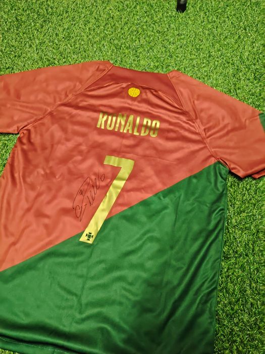 Camisola Ronaldo Autografada