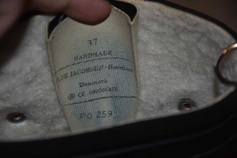 Czarne długie kalosze Ilse Jacobsen 37 klamry