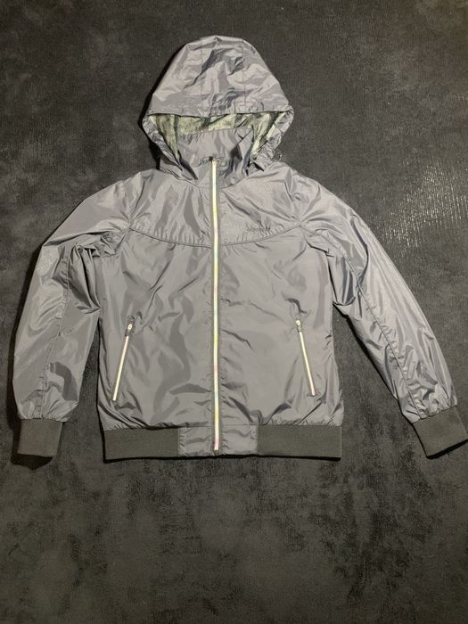 Вінтажна вітровка Adidas 90-х початку 2000-х з райдужною блискавкою