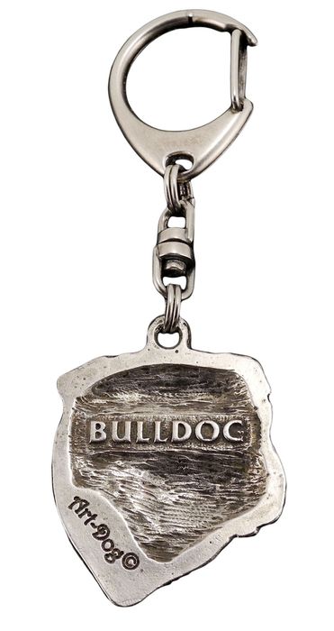 Buldog angielski brelok posrebrzany Art-Dog