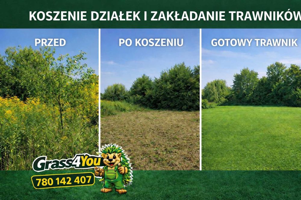 Zakładanie Trawników | Glebogryzarka SEPARACYJNA | Siew Trawy | KRAKÓW