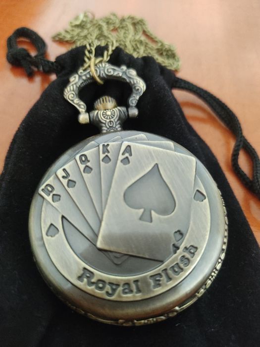 Relógio de bolso Poker