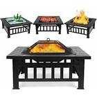 Lareira de jardim Femor 3 em 1 grelhador para churrasco e refrigerador