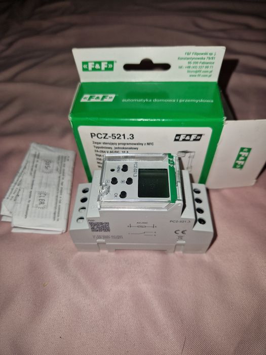 Zegar sterujący tygodniowy PCZ-521.3