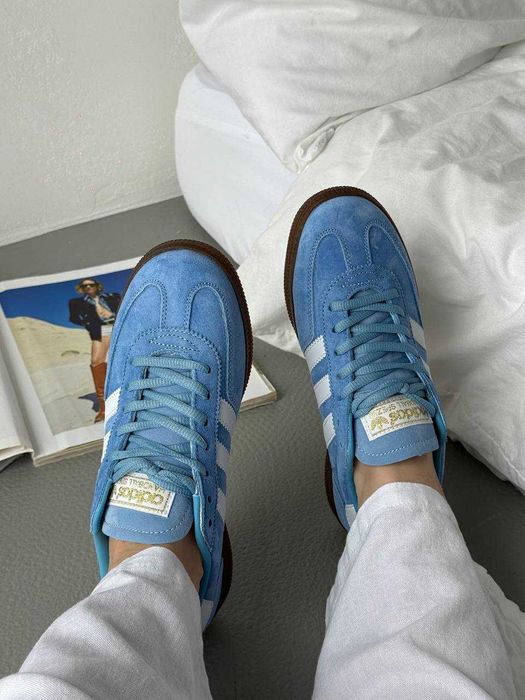 ‼️Кросівки Adidas Handball Spezial Sky Blue White