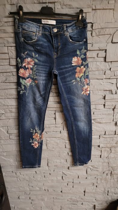 Spodnie jeans zara rozmiar 34