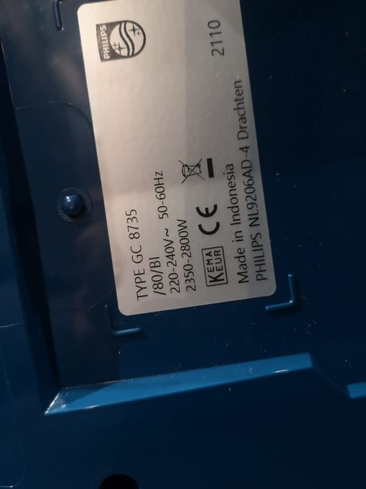 Żelazko Generator pary philips GC8735/80