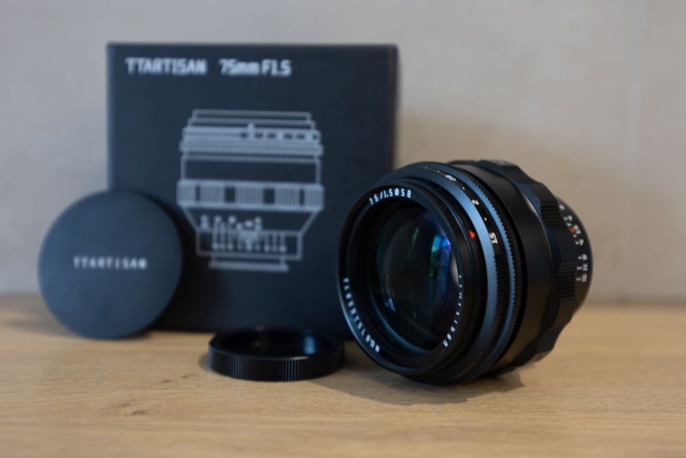 TTArtisan 75mm f/1.5 Black (M42) ідеальний стан