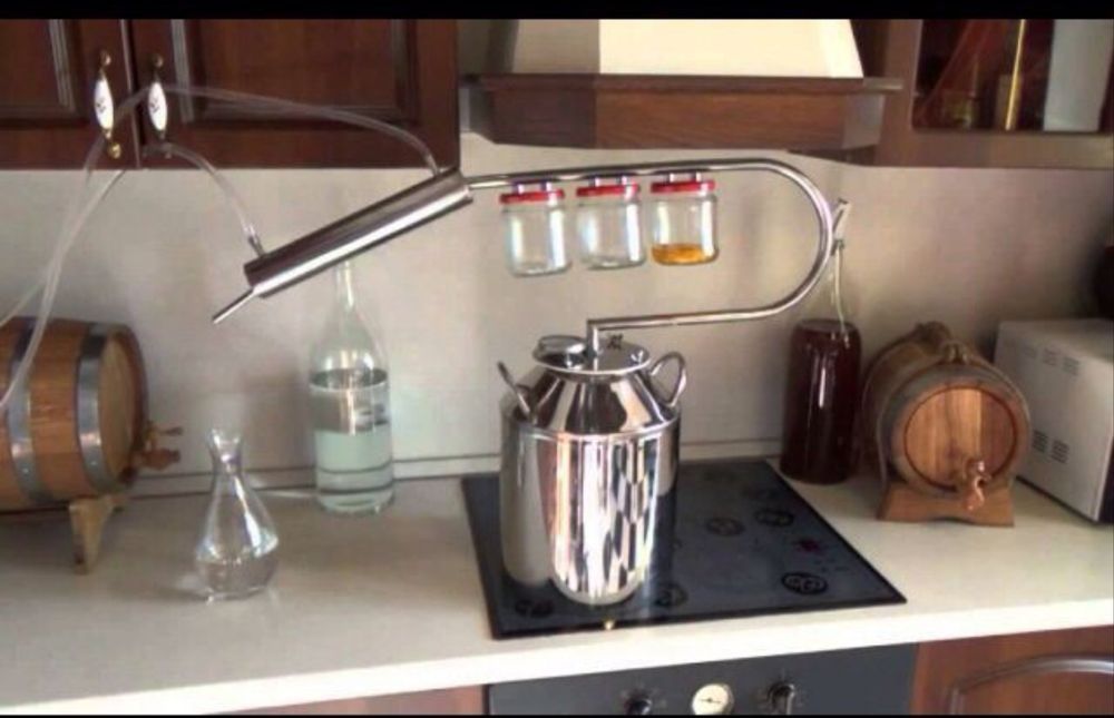 дистилятор с сухопарниками