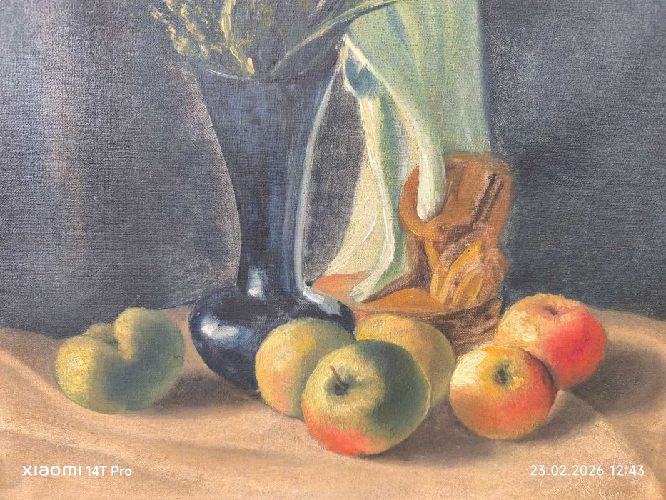 Martwa natura z figurką-M.Faczyński-Bydgoszcz 1929r