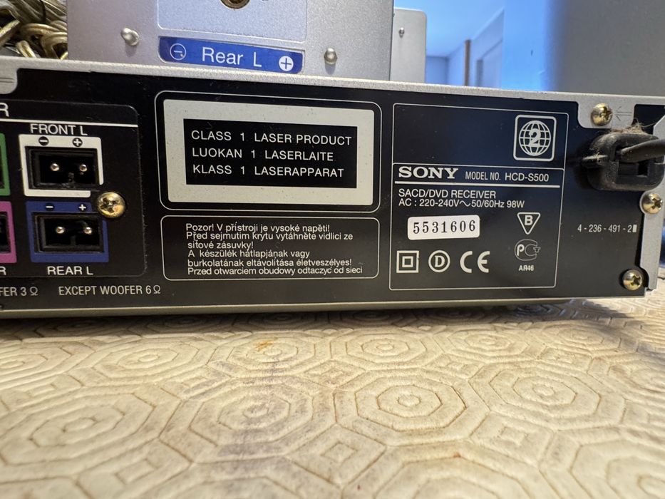 Sistema Home Cinema Sony