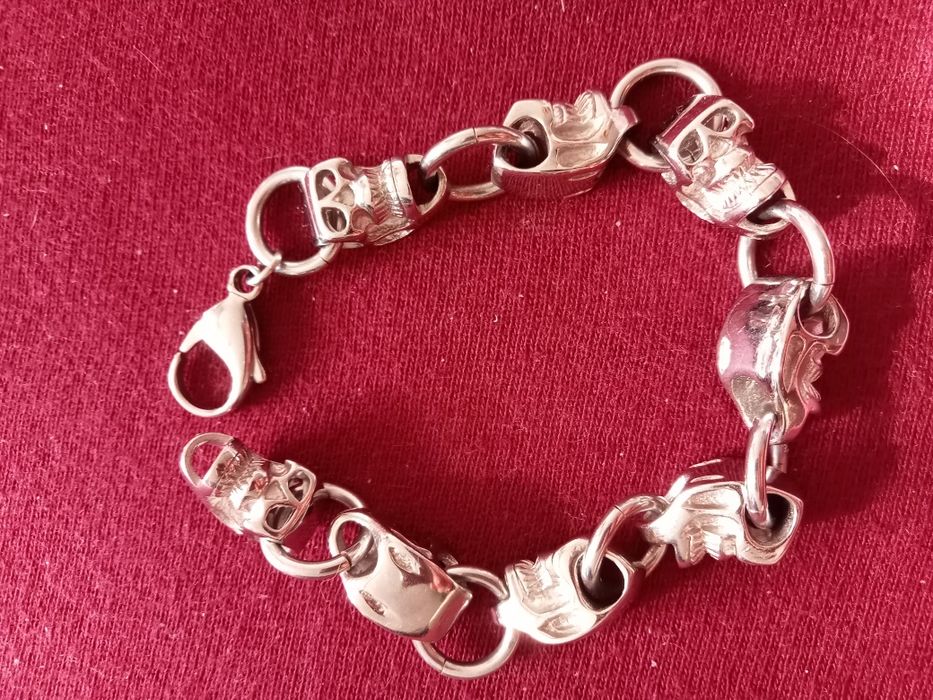 Браслет сталь 20.5 см