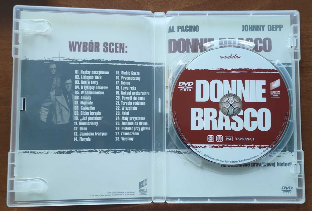 Donnie Brasco DVD Edycja Specjalna