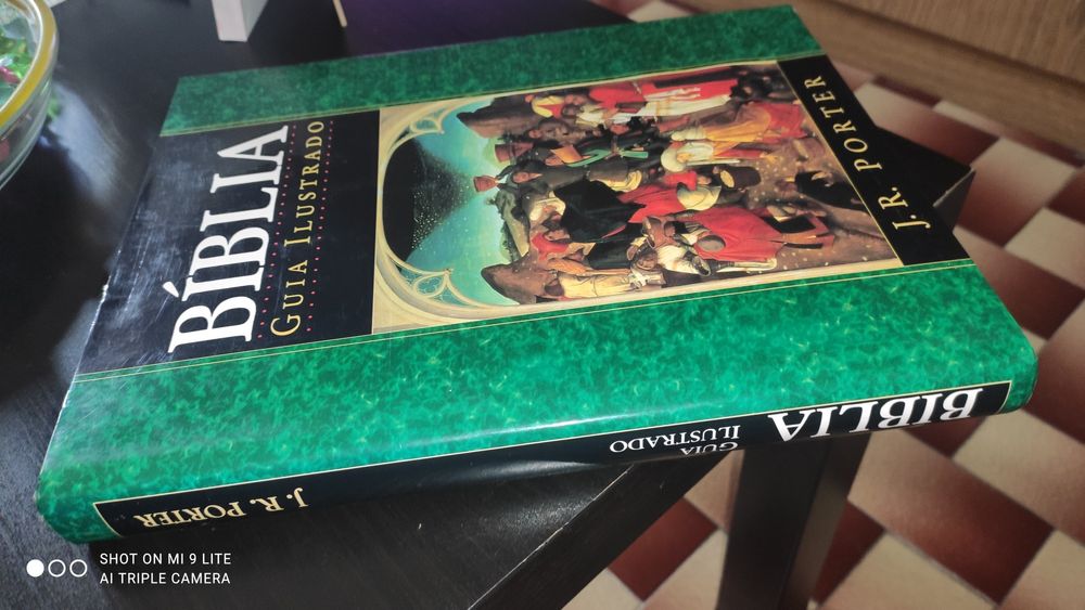 Livro A Bíblia está novo