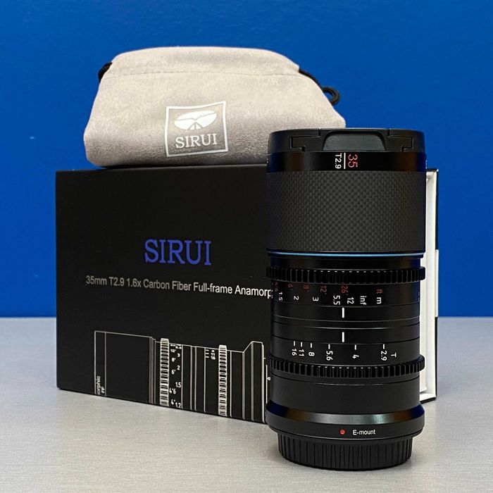 SIRUI Saturn 35mm T2.9 1.6x Anamorphic (Sony FE) - NOVA