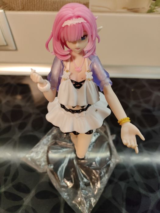 Аніме фігурка Елізія 22 см Хонкай Імпакт Elysia Honkai Impact Summer