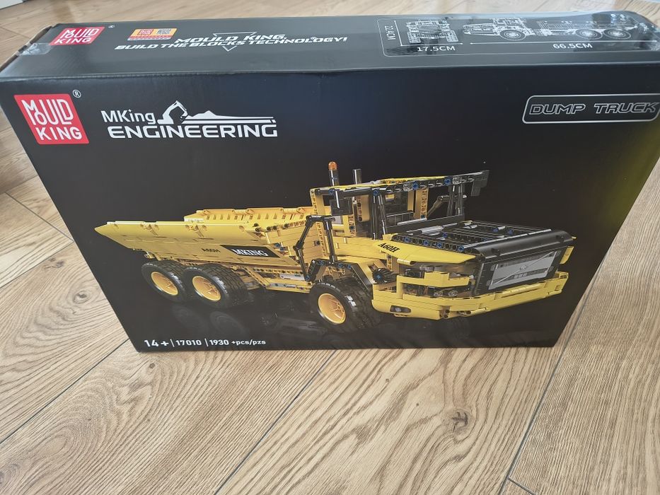 Klocki Mobile King wywrotka 17010 + zestaw sterowania RC