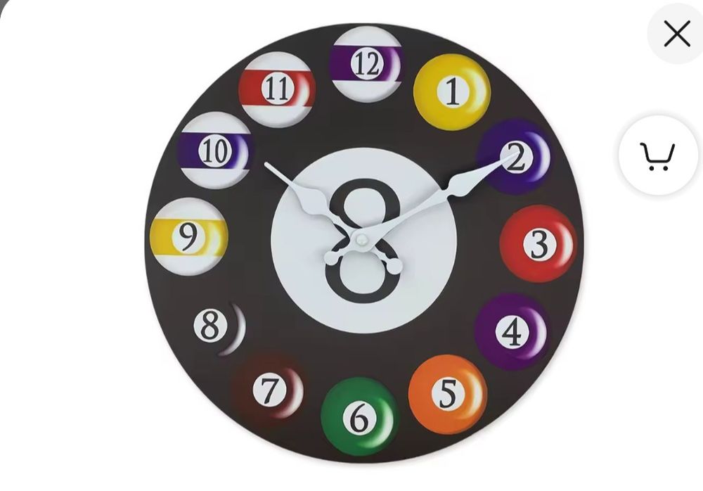 Часи на стену 40см Новие