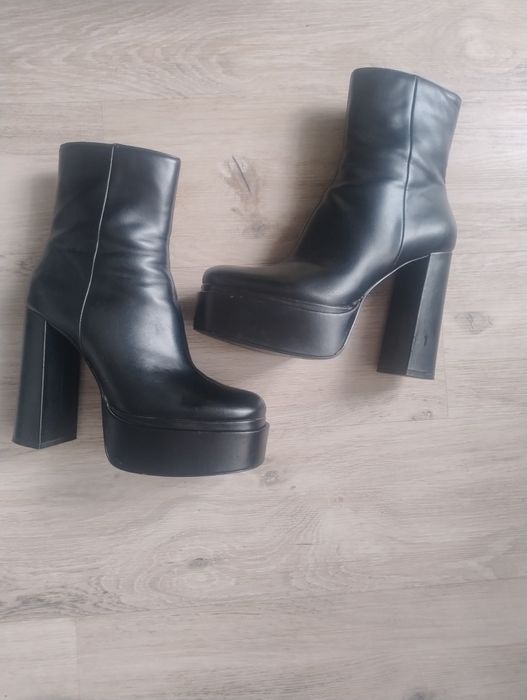 Ботильони черевики демісезонні  zara в стилі братц