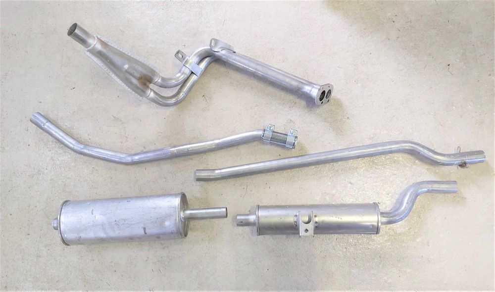 Tłumiki tłumik rura wydech komplet Polonez Borewicz TRUCK NOWY !