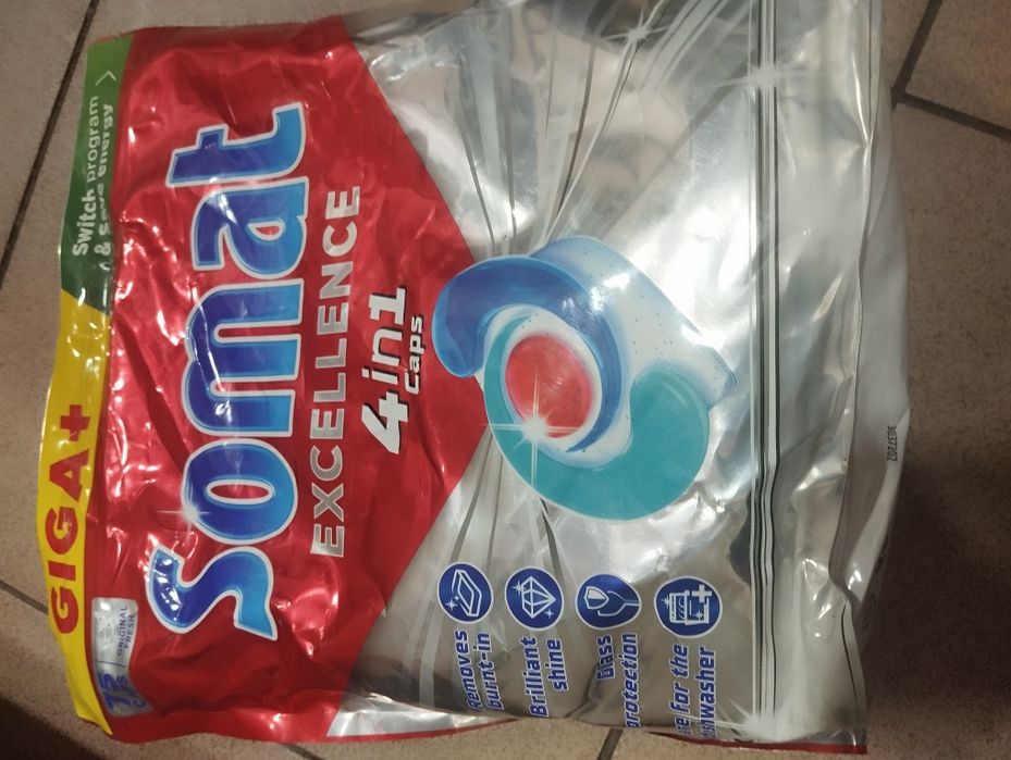 Kapsułki do zmywarek Somat excellence 4w1
